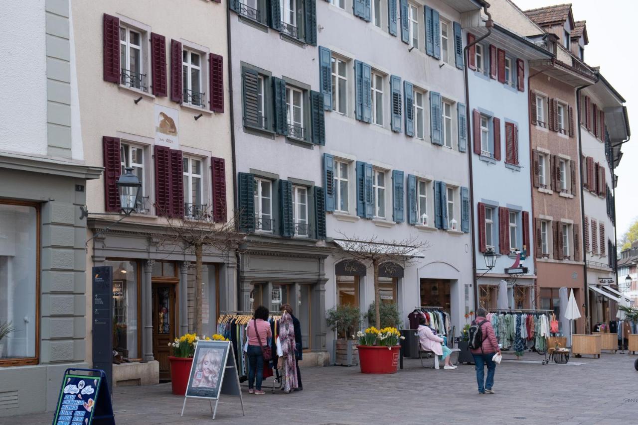 Unterkunft "Rathaus" Altstadt, Rheinfelden Schweiz Exterior foto